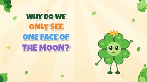 Why Do We Only See One Face of the Moon?
