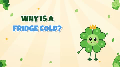 Why Is a Fridge Cold? It Moves Heat Out!