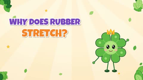 Why Does Rubber Stretch? Tangled Chains That Snap Back!