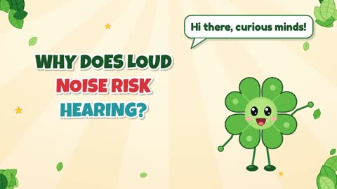 Why Does Loud Noise Risk Hearing?
