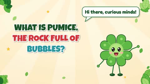 What Is Pumice, the Rock Full of Bubbles?