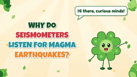 Why Do Seismometers Listen for Magma Earthquakes?