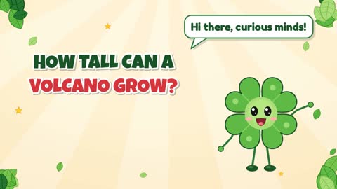How Tall Can a Volcano Grow?