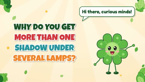 Why Do You Get More than One Shadow Under Several Lamps?