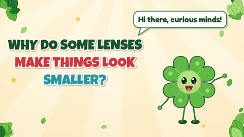 Why Do Some Lenses Make Things Look Smaller?