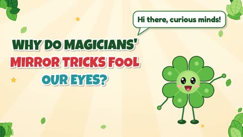 Why Do Magicians' Mirror Tricks Fool Our Eyes?