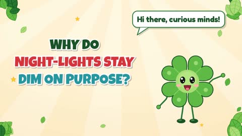 Why Do Night-Lights Stay Dim on Purpose?
