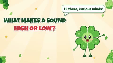 What Makes a Sound High or Low?