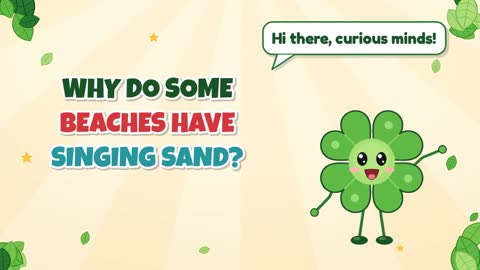 Why Do Some Beaches Have Singing Sand?