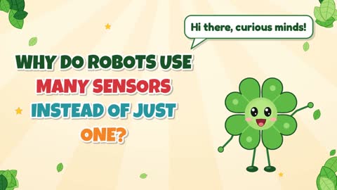 Why Do Robots Use Many Sensors Instead of Just One?