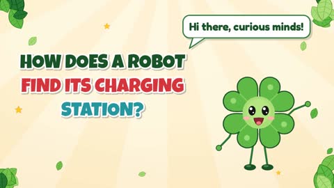 How Does a Robot Find Its Charging Station?