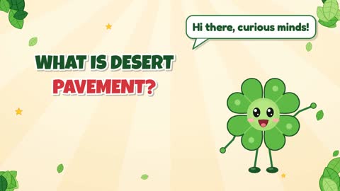 What Is Desert Pavement?