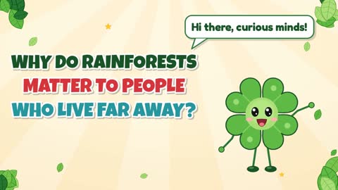 Why Do Rainforests Matter to People Who Live Far Away?