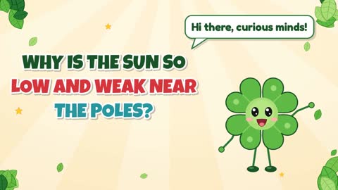 Why Is the Sun So Low and Weak Near the Poles?