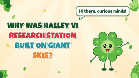 Why Was Halley Vi Research Station Built on Giant Skis?