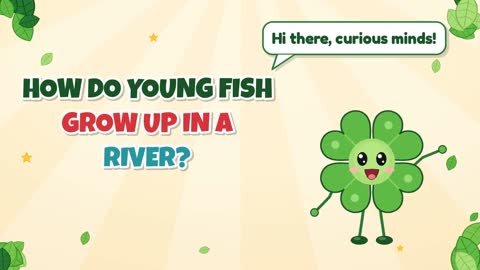 How Do Young Fish Grow Up in a River?