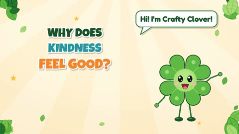 Why Does Kindness Feel Good?