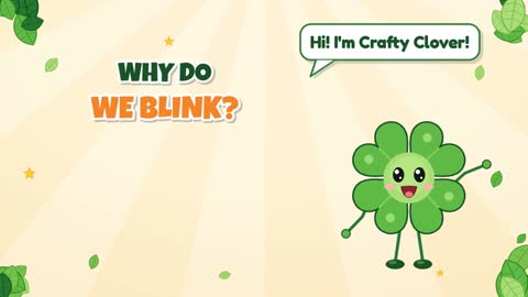 Why Do We Blink?
