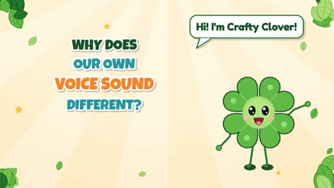Why Does Our Own Voice Sound Different?