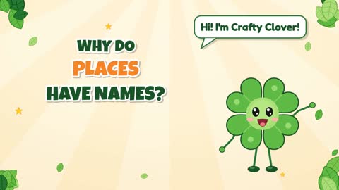 Why Do Places Have Names?