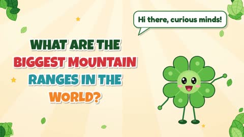 What Are the Biggest Mountain Ranges in the World?