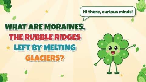 What Are Moraines, the Rubble Ridges Left by Melting Glaciers?