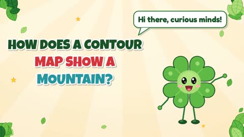 How Does a Contour Map Show a Mountain?