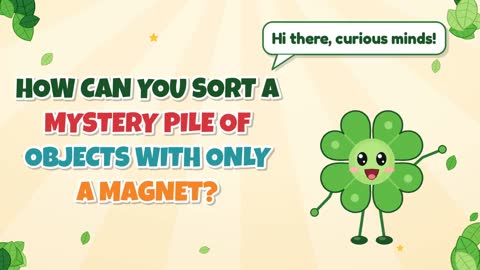 How Can You Sort a Mystery Pile of Objects with Only a Magnet?