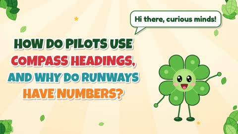 How Do Pilots Use Compass Headings, and Why Do Runways Have Numbers?