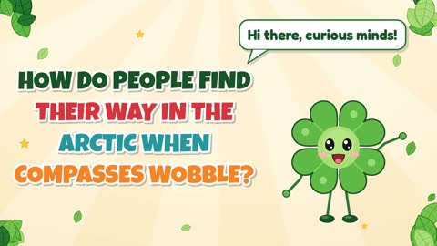 How Do People Find Their Way in the Arctic When Compasses Wobble?