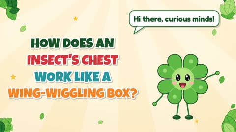How Does an Insect's Chest Work Like a Wing-Wiggling Box?