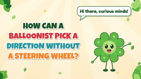 How Can a Balloonist Pick a Direction Without a Steering Wheel?