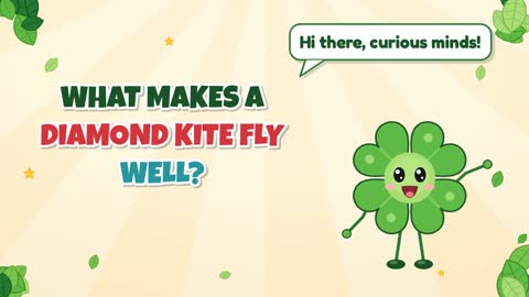 What Makes a Diamond Kite Fly Well?