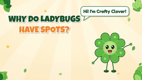 Why Do Ladybugs Have Spots?