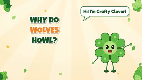 Why Do Wolves Howl?
