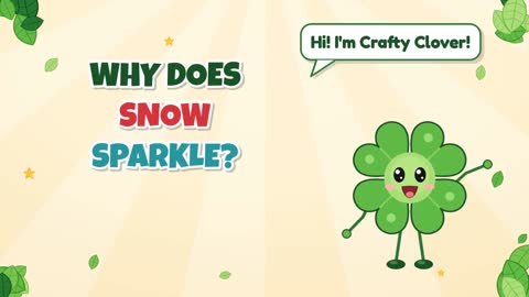 Why Does Snow Sparkle?