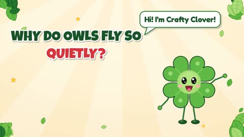 Why Do Owls Fly So Quietly? Think Like the Mouse