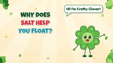 Why Does Salt Help You Float?