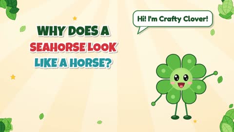 Why Does a Seahorse Look Like a Horse?