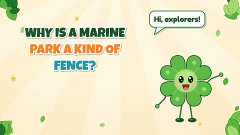 Why Is a Marine Park a Kind of Fence?