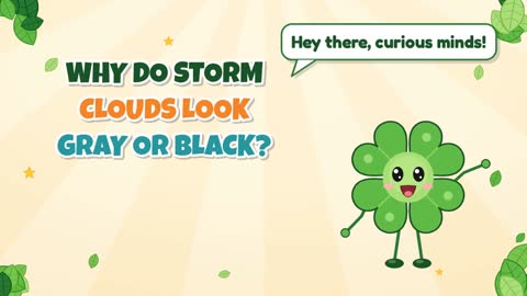 Why Do Storm Clouds Look Gray or Black?