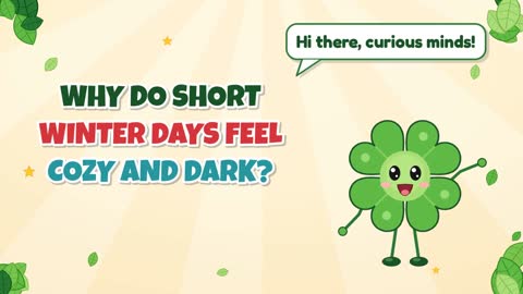 Why Do Short Winter Days Feel Cozy and Dark?