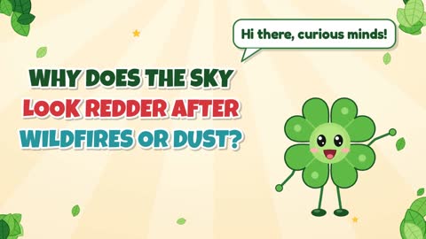 Why Does the Sky Look Redder After Wildfires or Dust?