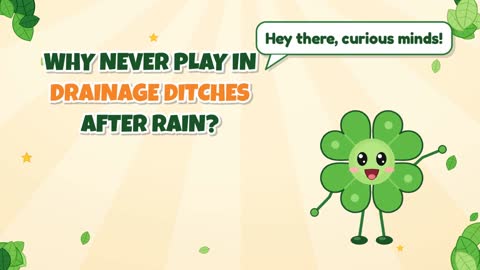 Why Never Play in Drainage Ditches After Rain?