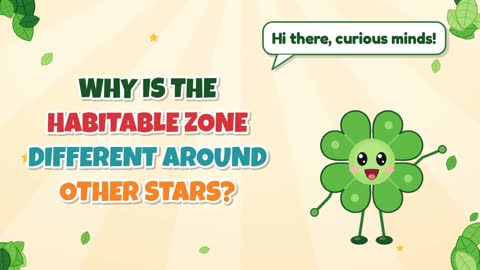 Why Is the Habitable Zone Different Around Other Stars?