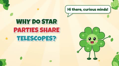 Why Do Star Parties Share Telescopes?